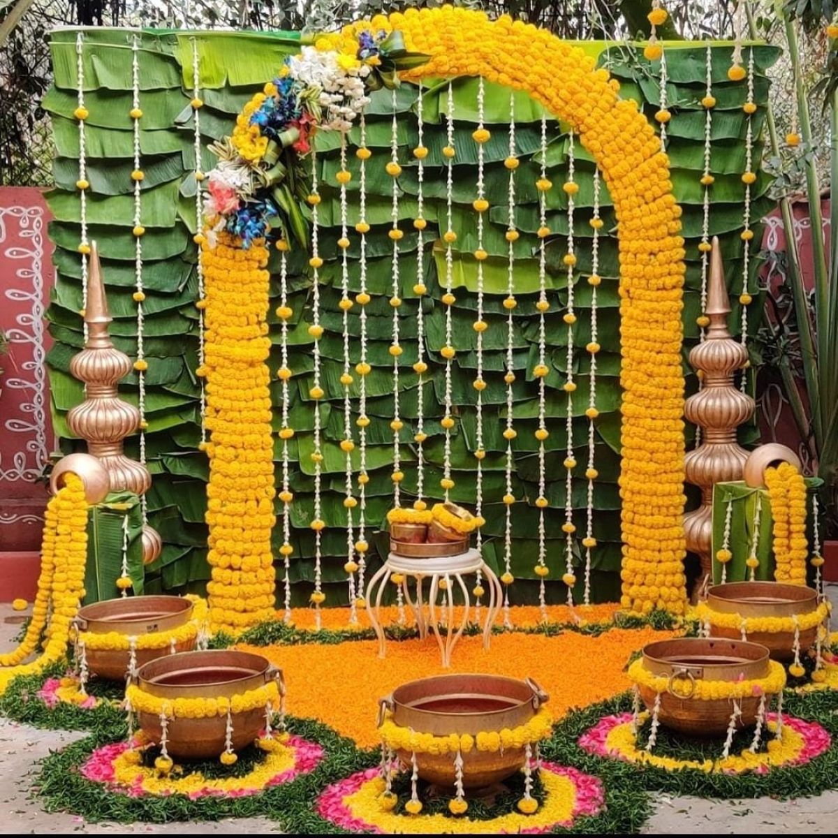 Nalangu / Haldi Decoration